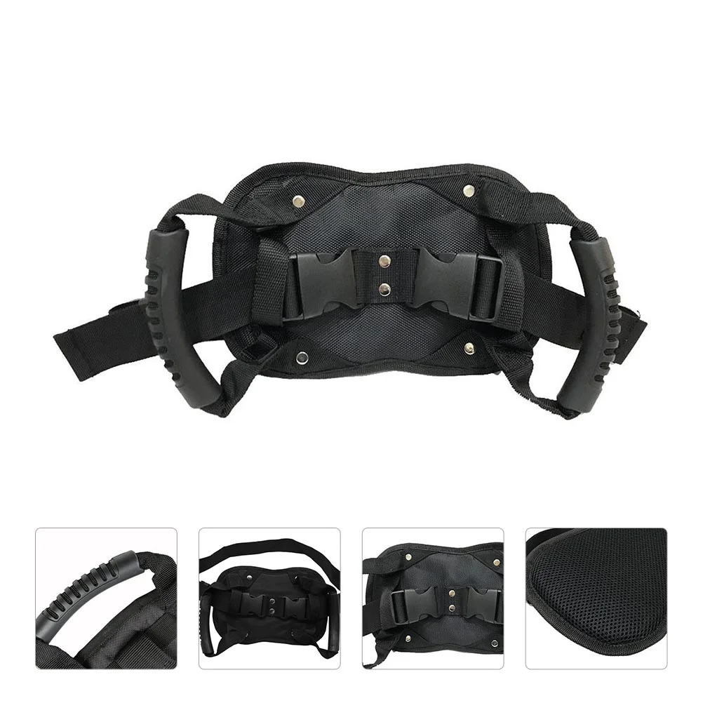 

Motorcycle Rear Seat Handle Motorbike Safety Belt Riding Passenger Grip Plastic Oxford Cloth Harness Kids Strap Travel