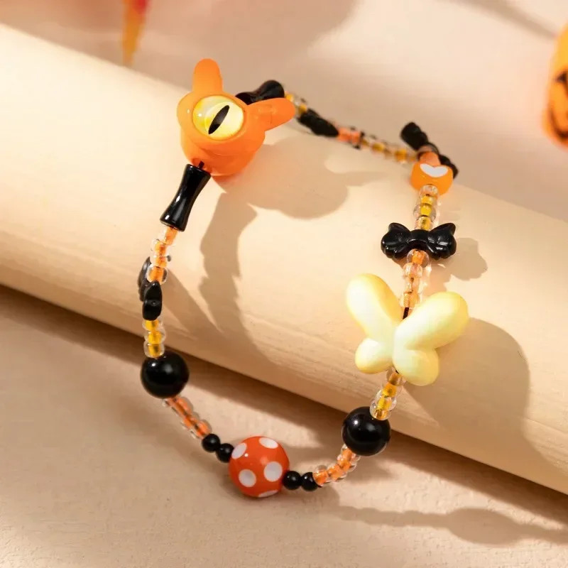 Shining U Cartoon Bead Chain for Cell Phone Mobile Chain Phone Strap Round Beads Festival Fashion Jewelry Accessory