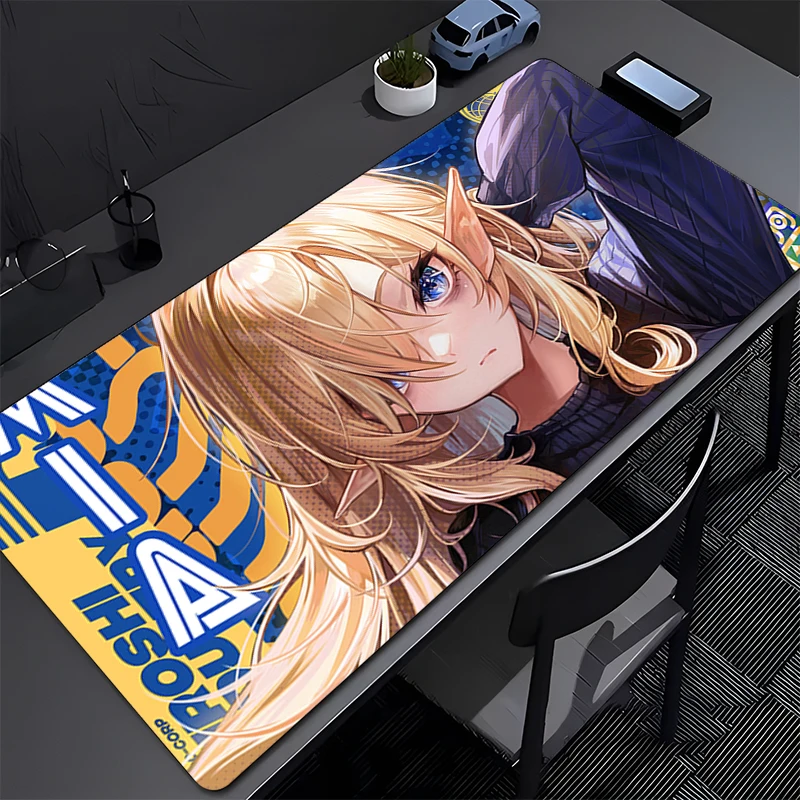 

Desk Mat HD Print Kawaii Mousepad Anime Girl Mouse Pad Laptop Gaming Gamer Keyboard Pad With Lockedge Office PC Non-slip Carpet