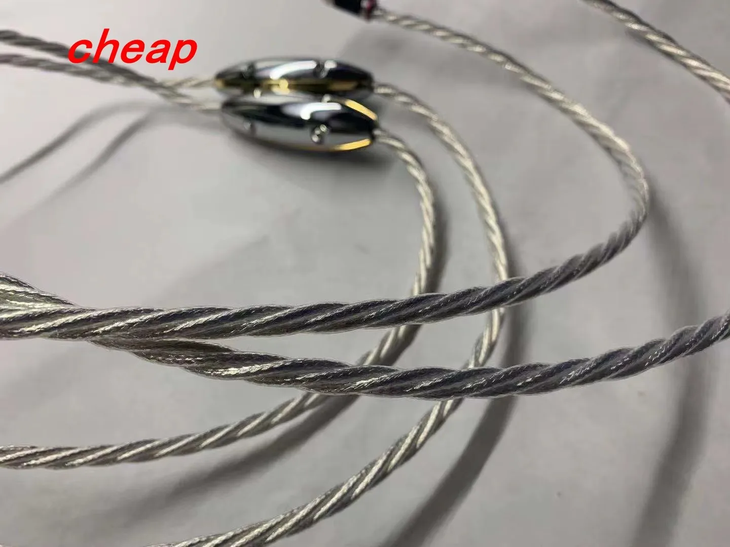 Top end balanced cable rca