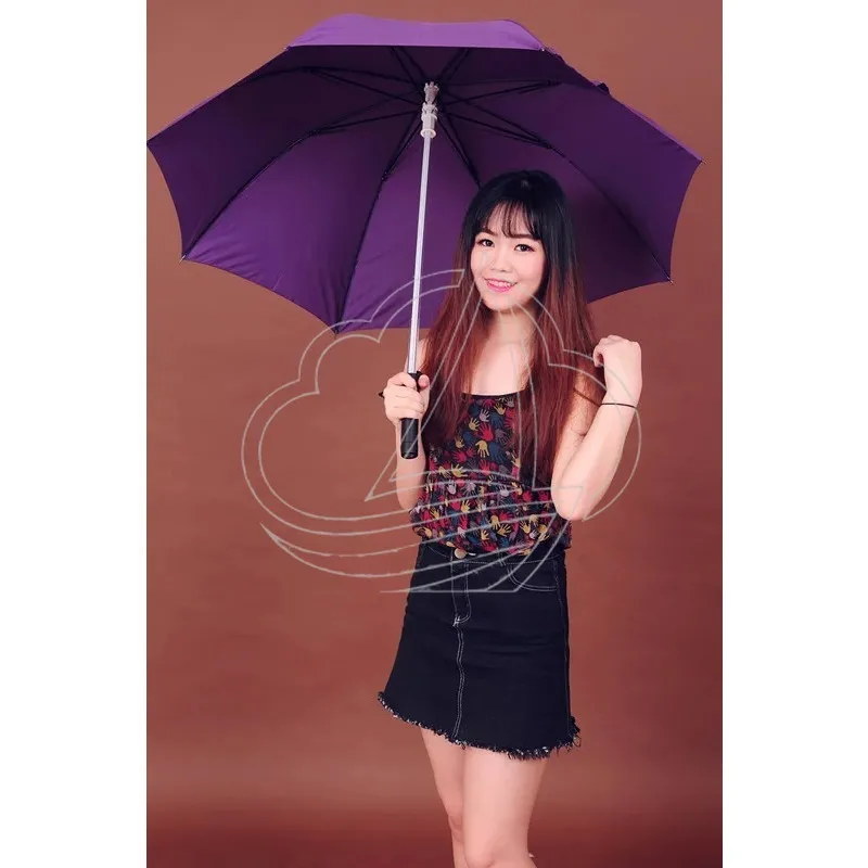 

LED Luminous Stick Umbrella Colorful Fiber Light Straight Umbrella Touch Cloth Advertising Umbrella