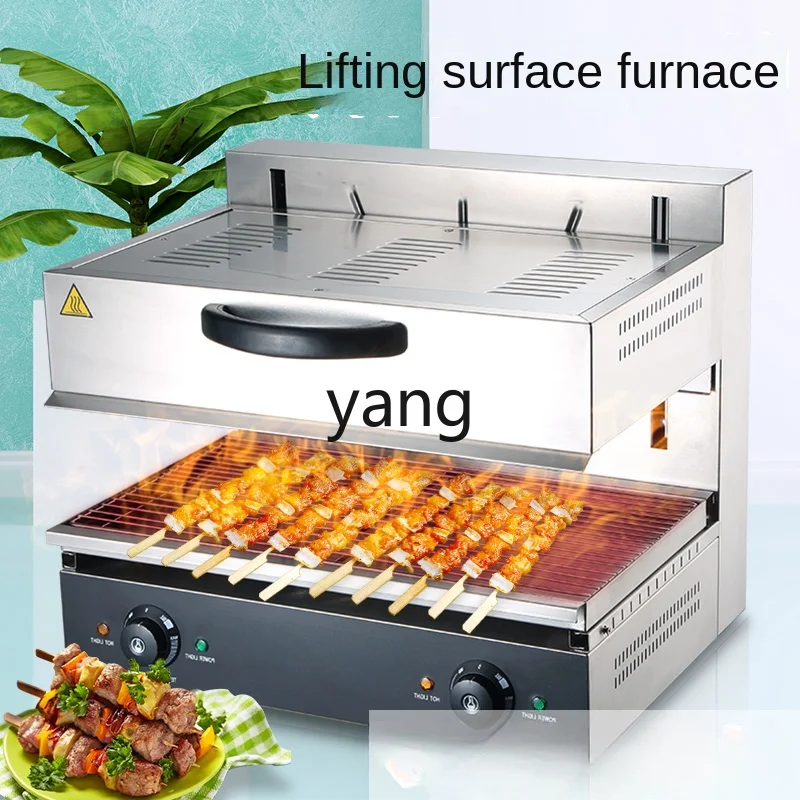 Yjq Electric Lifting Surface Commercial Drying Oven Stainless Steel Oven Barbecue Oven