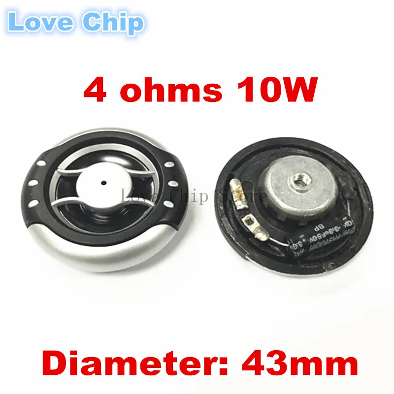 10W 4R 35mm 36mm 43mm Mini Audio Tweeter Speaker Driver 4 Ohms 10W Treble Loudspeaker DIY Home Theater Music Speakers