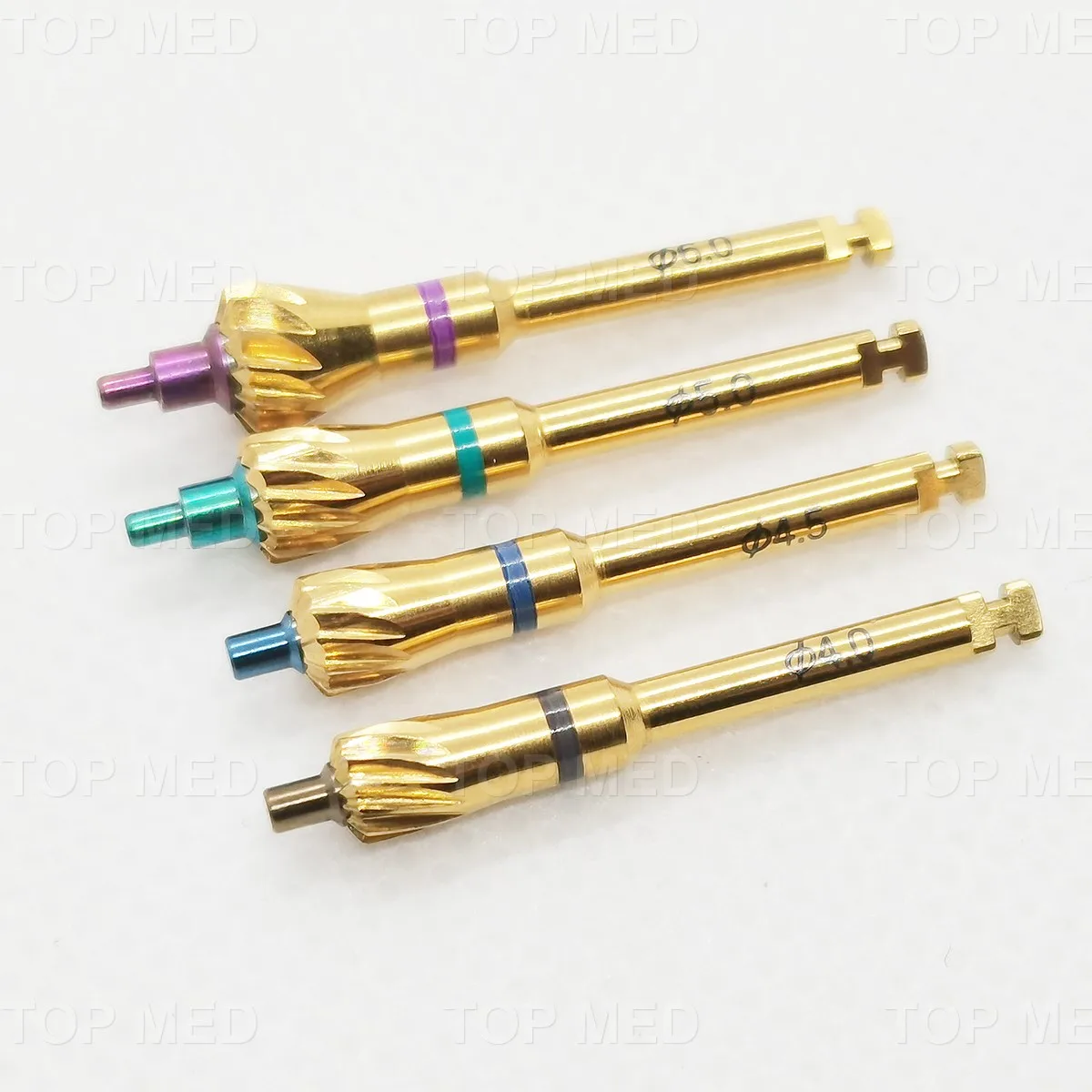 Dental Implant Bone Removal Drill Surgical Profiler Grinding Bur with Pilot Peri-Implant Debridement Drill for OSSTEM Dentium