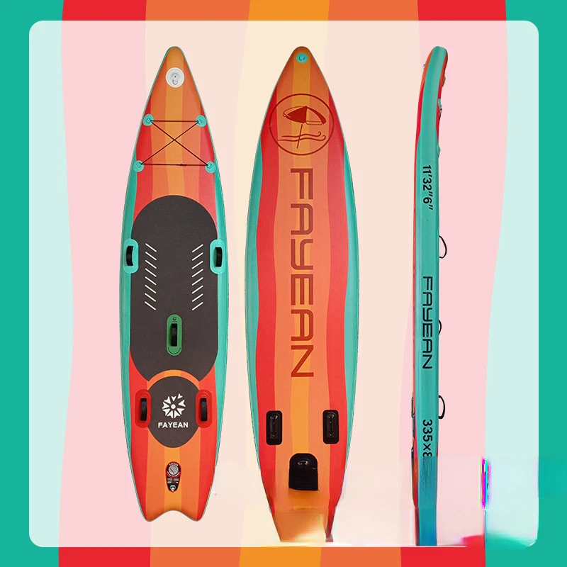 The product can be customized.SurfboardFayean wakeboard, stand-up paddleboard, inflatable sup, sup, racing, yoga, windsurfing