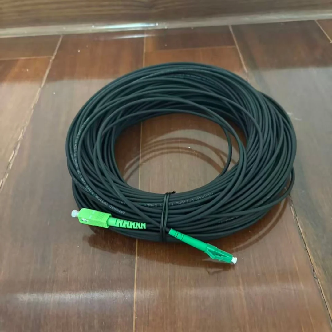 1C armored optical Patch Cord 1M-500M LSZH LC SC FC ST APC 100m 50m 150m 200m 1 Core singlemode SM ftth jumper single fiber 120m