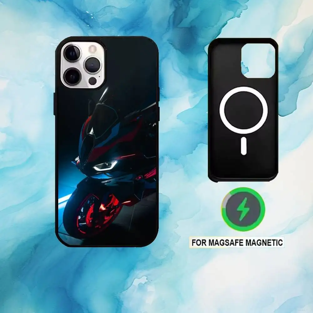 حافظة هاتف رائعة للدراجة النارية S-s1000rr لهاتف iPhone17,16,15,14,13,12,11 Plus,Pro Max شحن لاسلكي مغناطيسي Magsafe #6