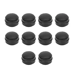 10Pcs Rubber Brake Bleeder Screw Cap 222101 Protective Bleeder Grease Fitting Cap Nipple Cover for Car Motorcycle