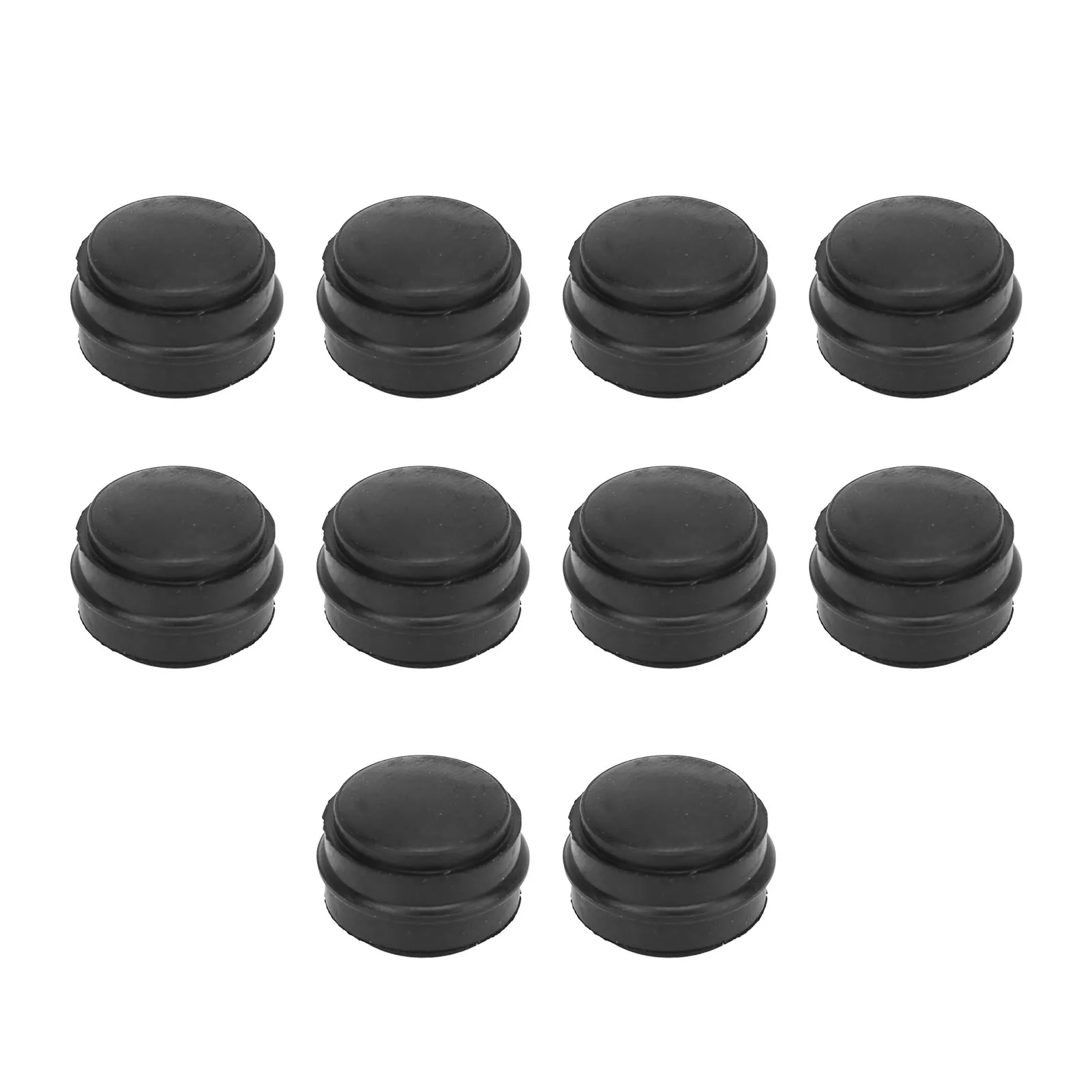 10Pcs Rubber Brake Bleeder Screw Cap 222101 Protective Bleeder Grease Fitting Cap Nipple Cover for Car Motorcycle