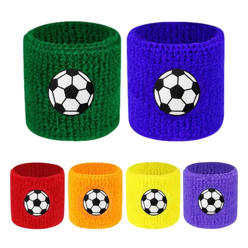 Wrist Sweatbands For Kids Tennis Wrist Bands Moisture Wicking Wristbands For Tennis Basketball Football Running Boys Girls