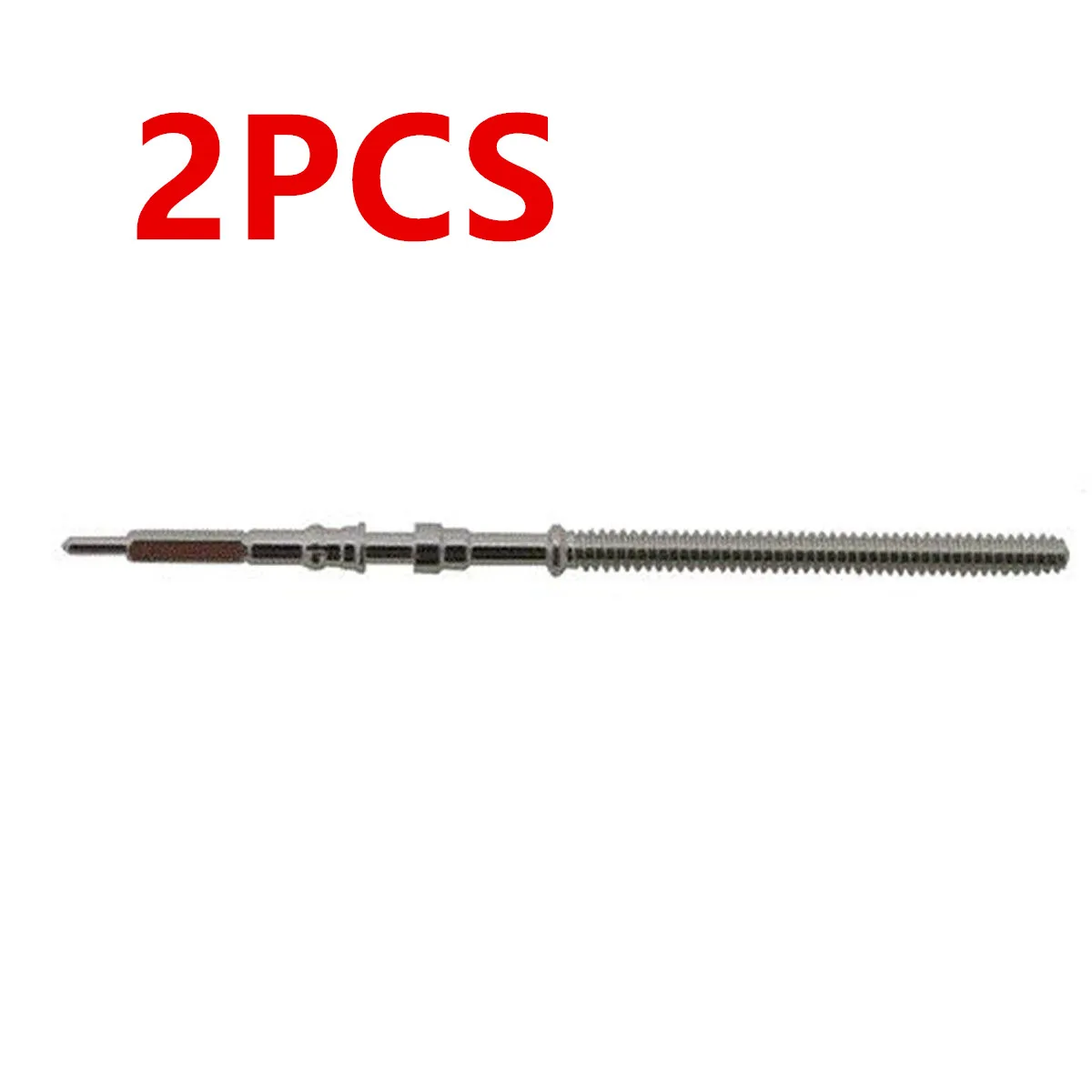 2Pcs/Set High Quality Metal Watch Winding Stem For NH35 NH36 Movement Replacement Wristwatch Repair