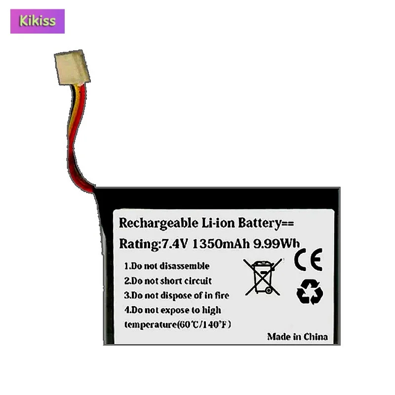 Replacement Portable Bluetooth Speaker Battery For Bang & Olufsen BeoPlay P2 C129D2 Speaker P2(For Beoplay) 1350mAh