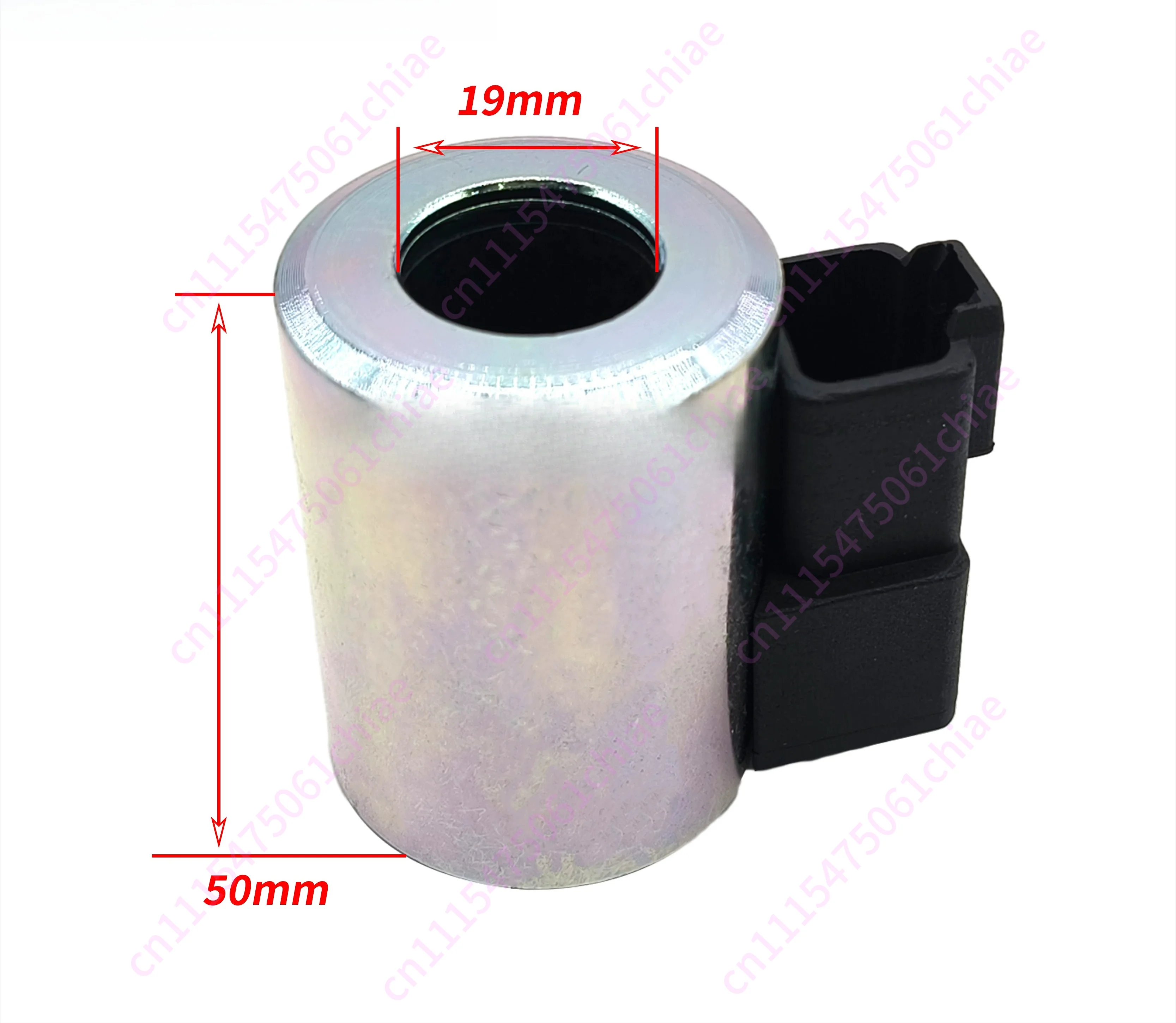 For Excavator Accessories CAT Caterpillar 330 336 349D Solenoid Valve Coil Hole Inner Diameter 19mm High 50mm 12v 24V 1pc