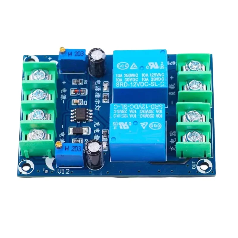 Automatic power switch, power outage switch to battery power supply, automatic charging control board, emergency circuit breaker
