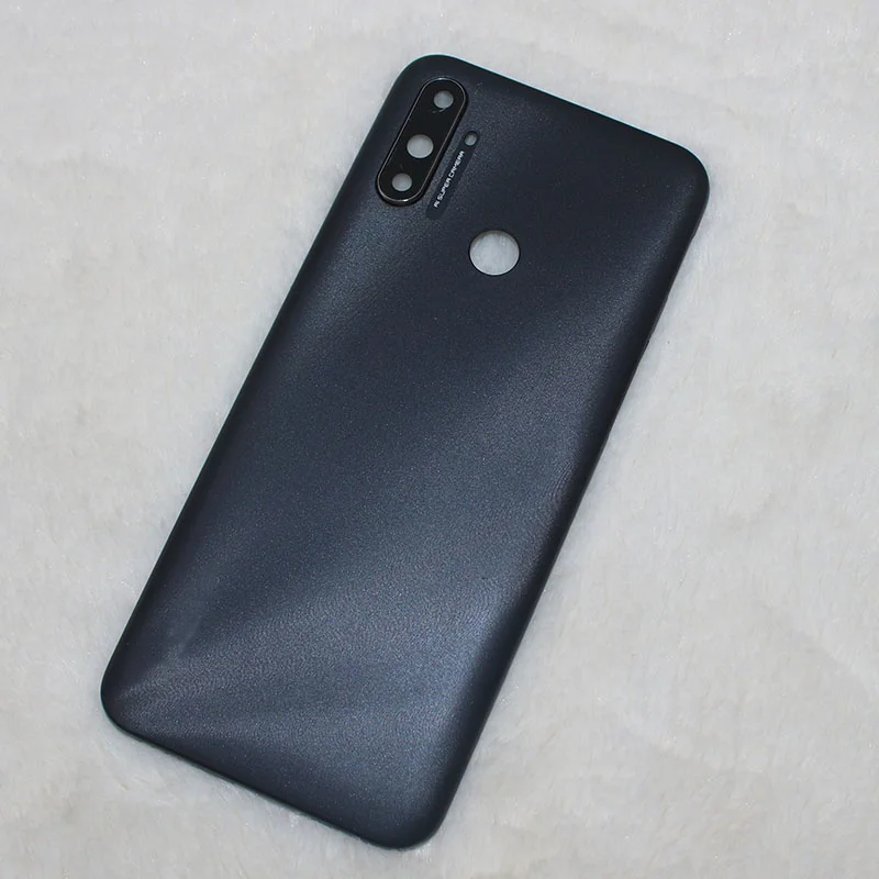 OPPO Realme C3 Back Battery Cover Rear Panel Door Housing Case Repair Parts with fingerprint holes