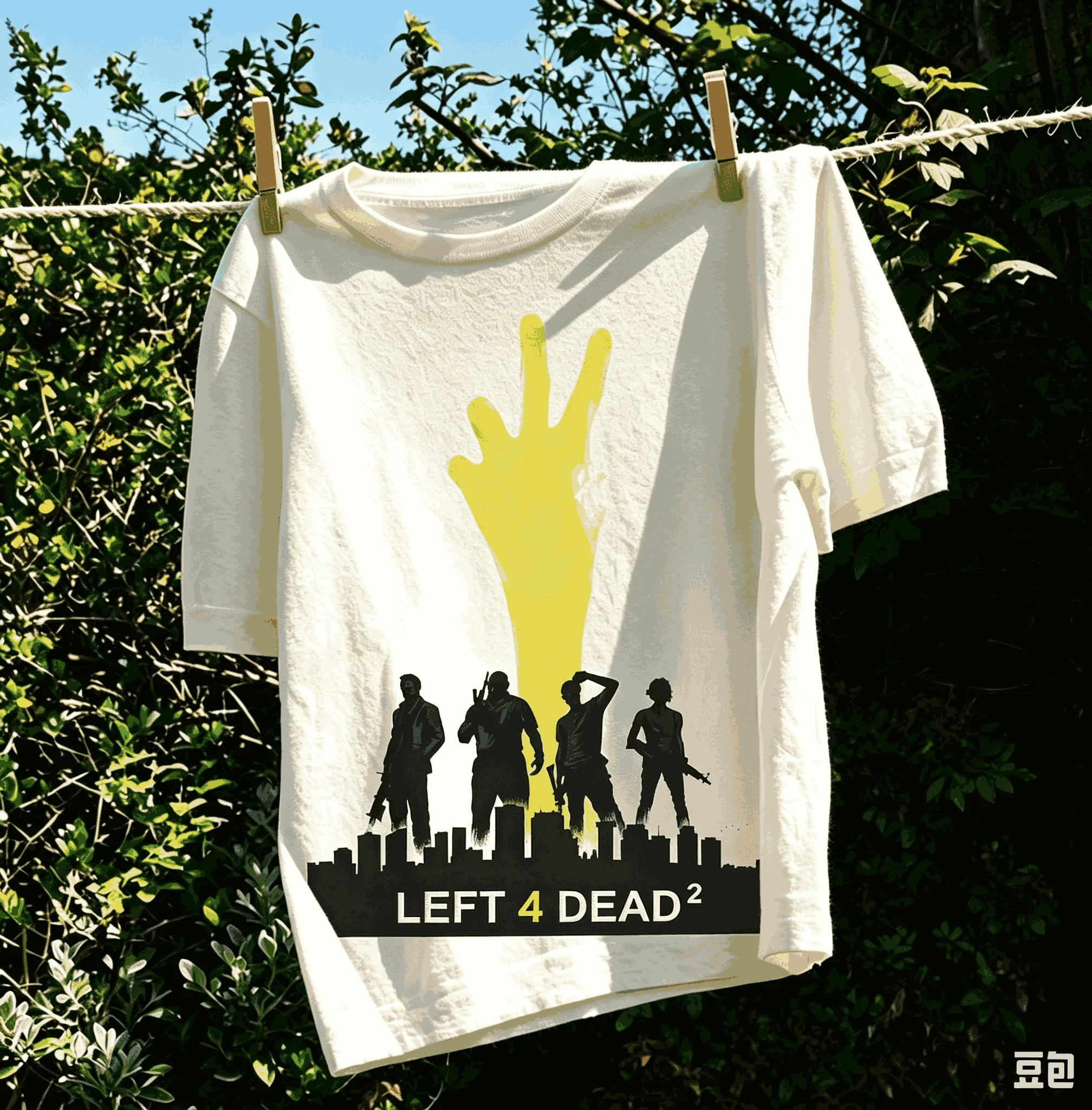 Left 4 Dead T-shirt Streetwear Trendy Cotton Oversized Unisex Fashion Vintage Hip Hop Print T-shirts for Men Women Couples soft