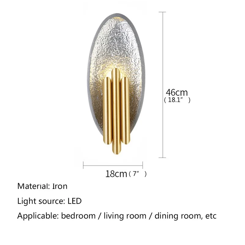 AOSONG Postmodern Simple Wall Lamp Creative Light Fixtures Nordic Design Decorative for Home Room Parlor Sconces