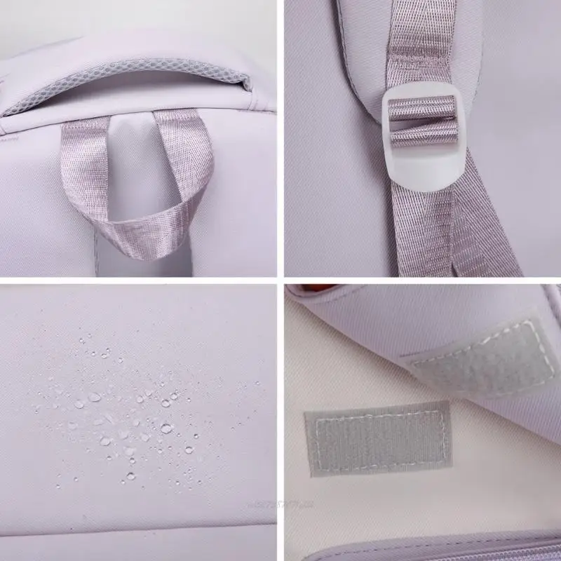 حقيبة كتب عملية مقاومة للماء X5XA، تصميم مريح ودعم مريح، حقيبة كتب بنمط حيوان لطيف #1