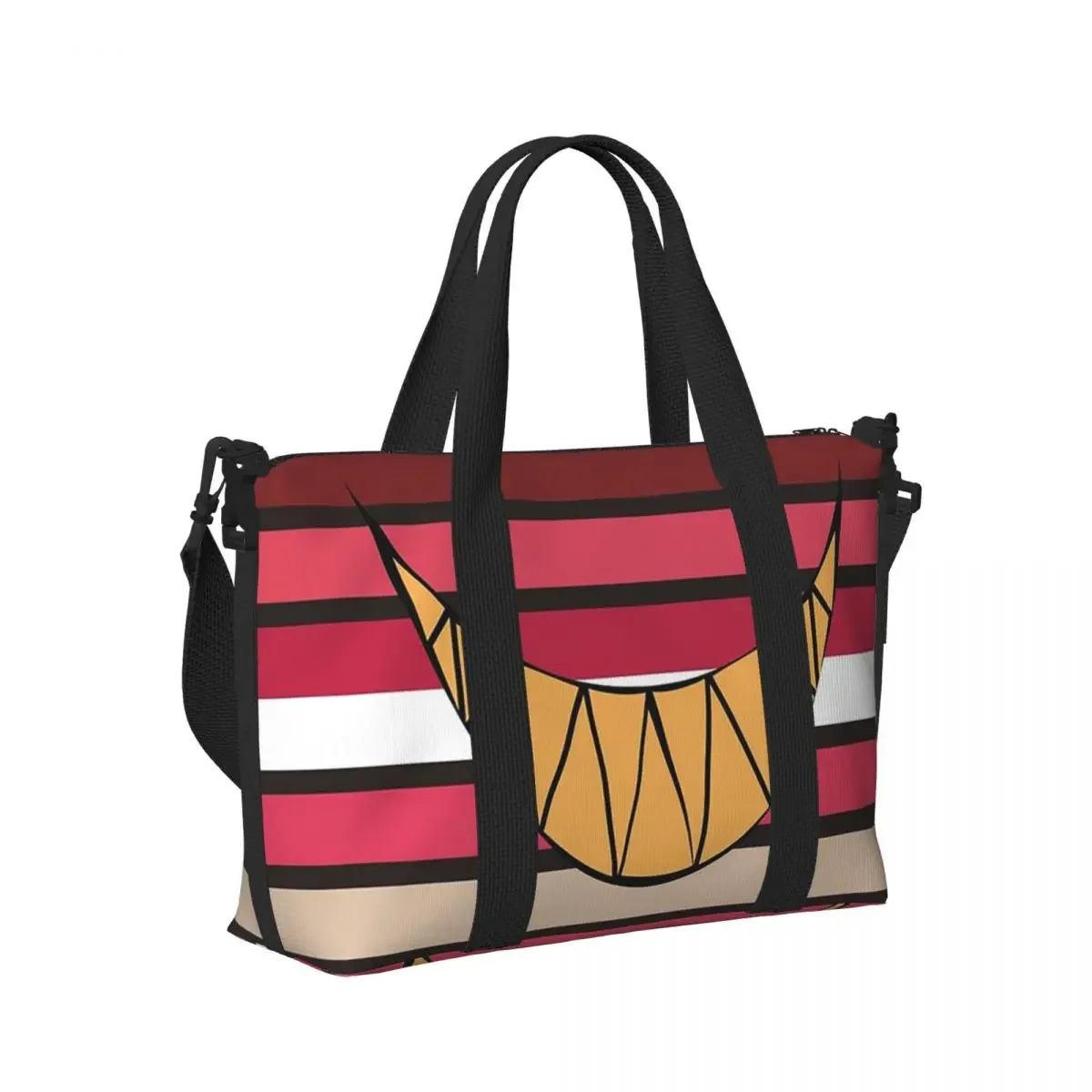 

Alastor H-Hazbin-S Hotels Beach Travel Bag Large Capacity Tote Bags for Gym Yoga Women Shopping Duffle Shoulder Bag