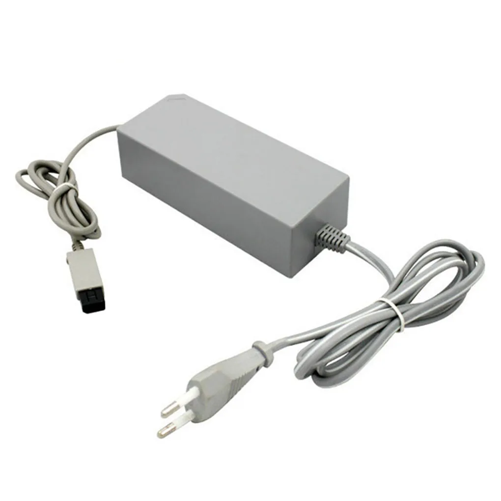 Replacement For Wii EU Plug Console 110-240V Charger DC 15V 5A Plastic Wall Adapter Power Supply