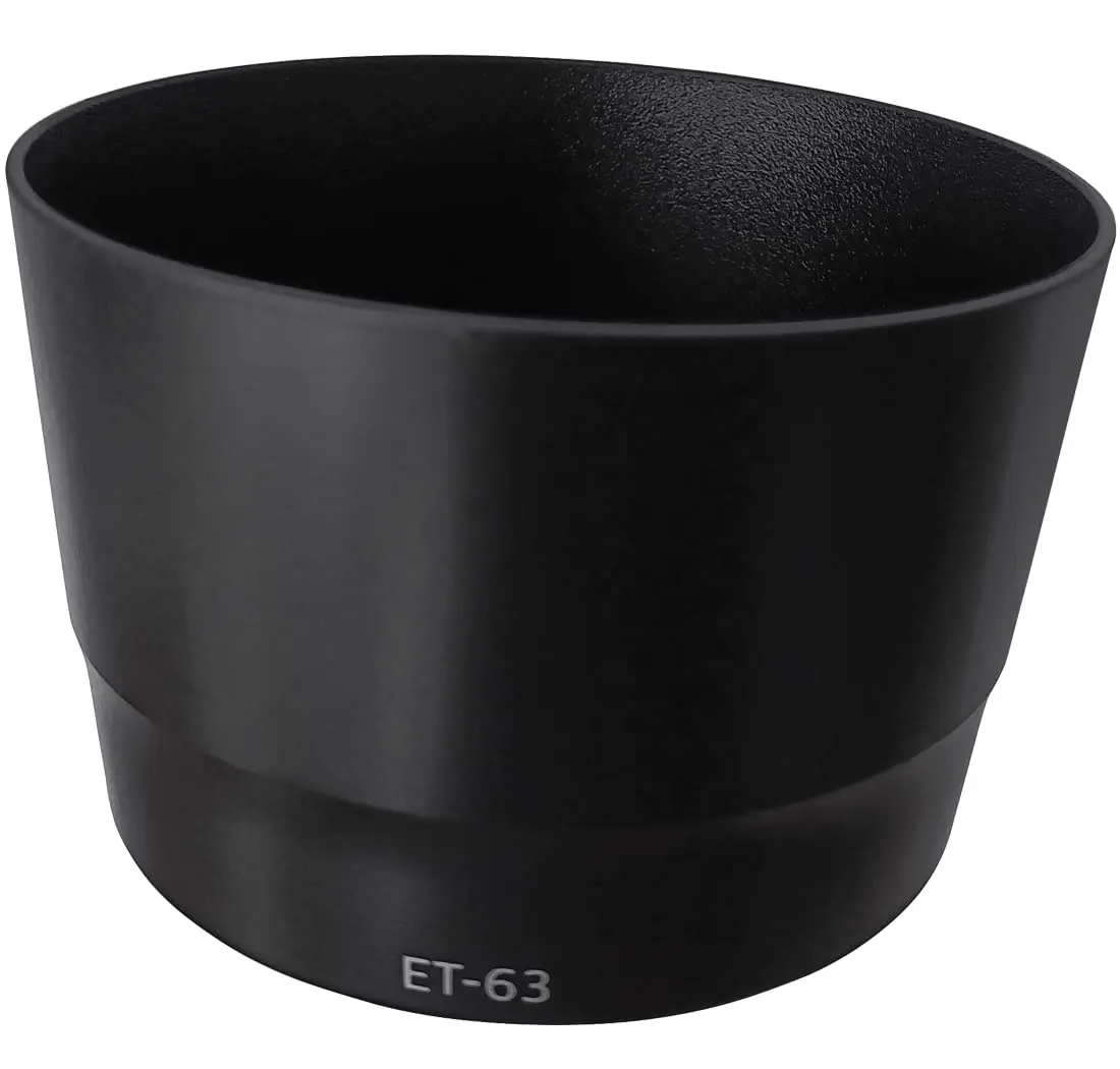 ET-63 58mm et63 렌즈 후드 가역 카메라 액세서리 Canon 750D 760D EF 55-250mm f4-5.6 IS STM 렌즈