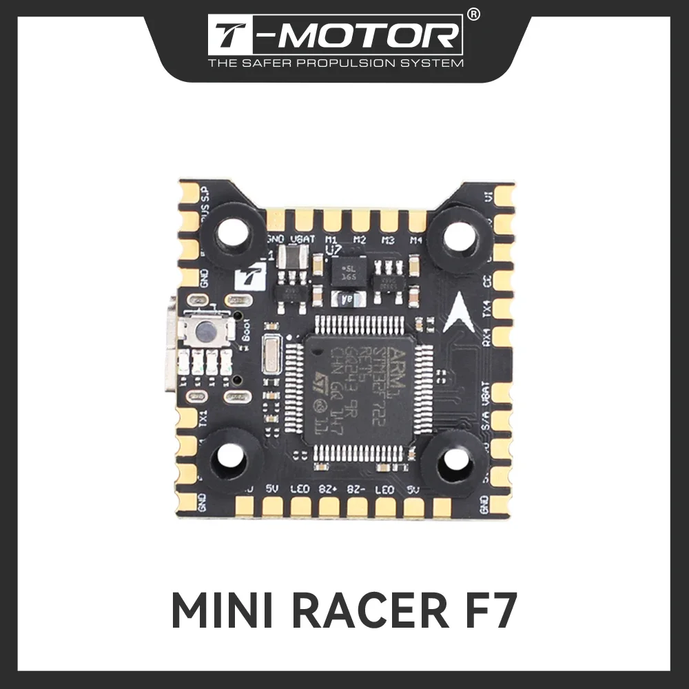 T-MOTOR Mini Racer F7 FC 20x20 Flight Controller 3-6S FPV Racing Drone Controller