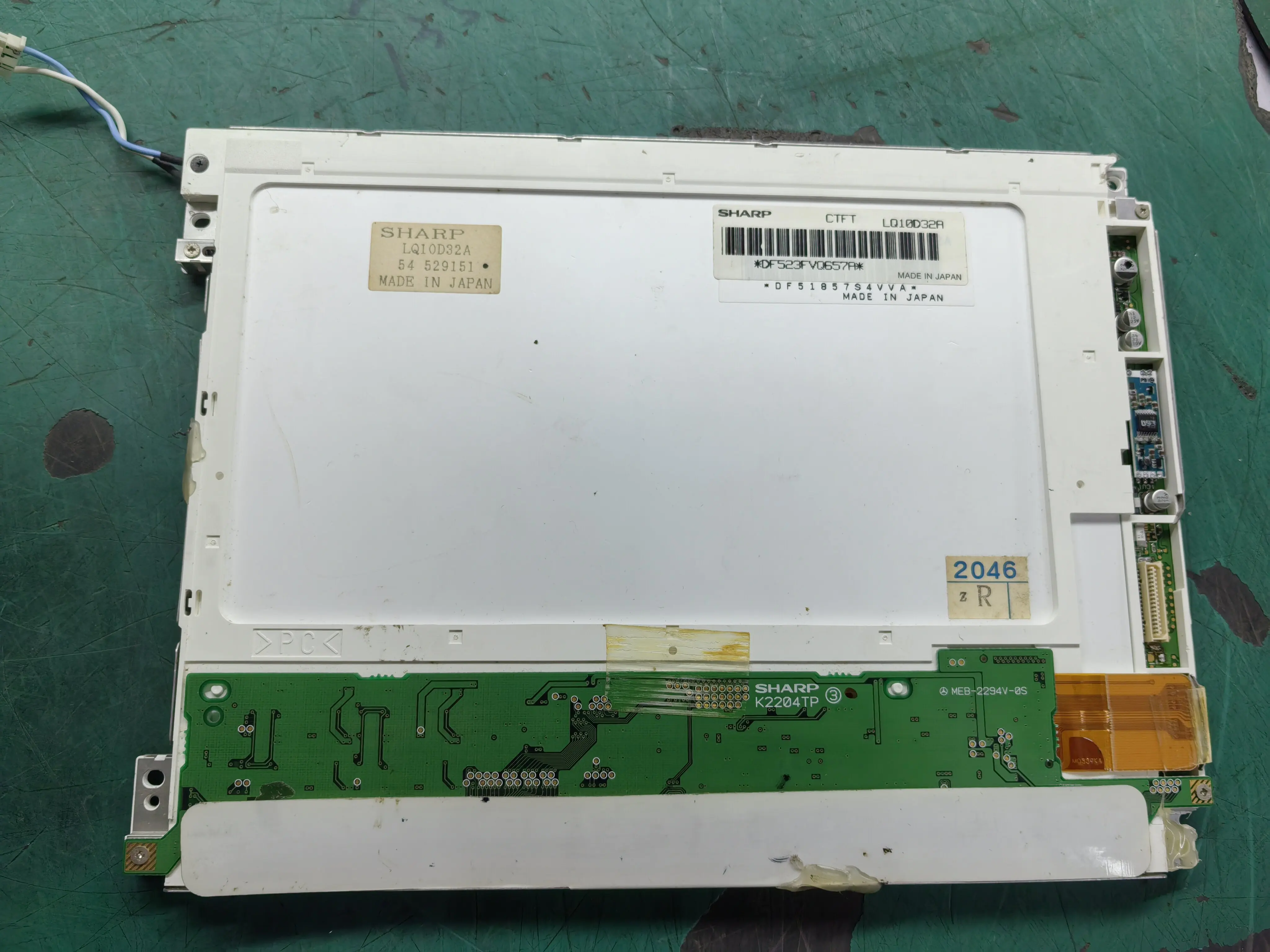 

Original LQ10D32A 10.4-inch industrial screen, tested in stock LQ10D32M LQ10D321S LQ10D321 LQ10D361 LQ10D362