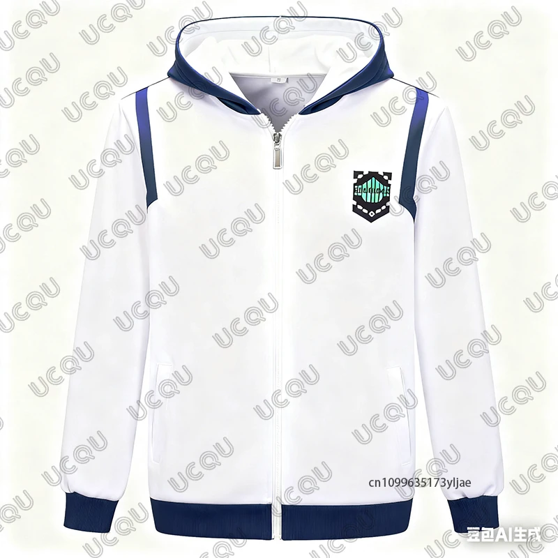 Herbst Winter Blue Lock Reo Nagi Bachira Isagi Chigiri Cosplay Zipper Hoodies Für Frauen Männer Langarm Sweatshirt Sport Tops