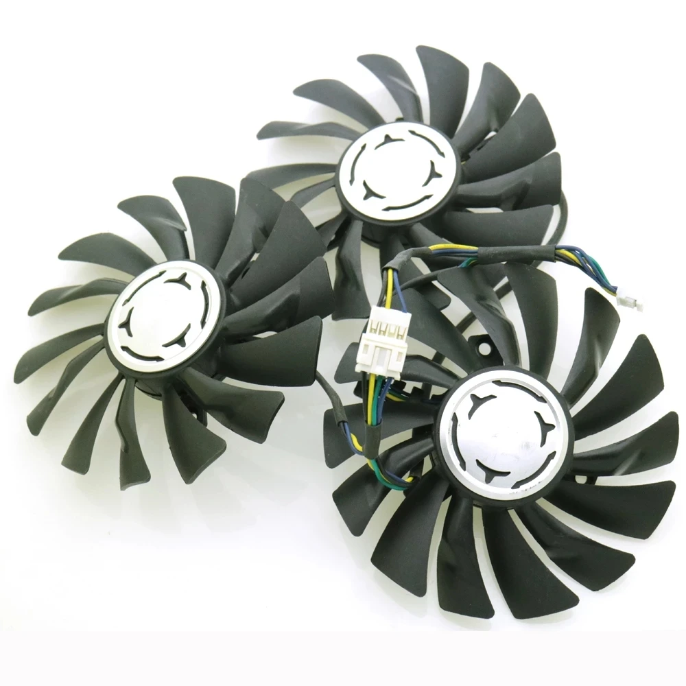 

PLD09210S12HH DC12V 0.40A 85mm VGA Fan 4wire 4pin For MSI GTX1080Ti 11G DUKE 980Ti Graphics Card Cooling Fan