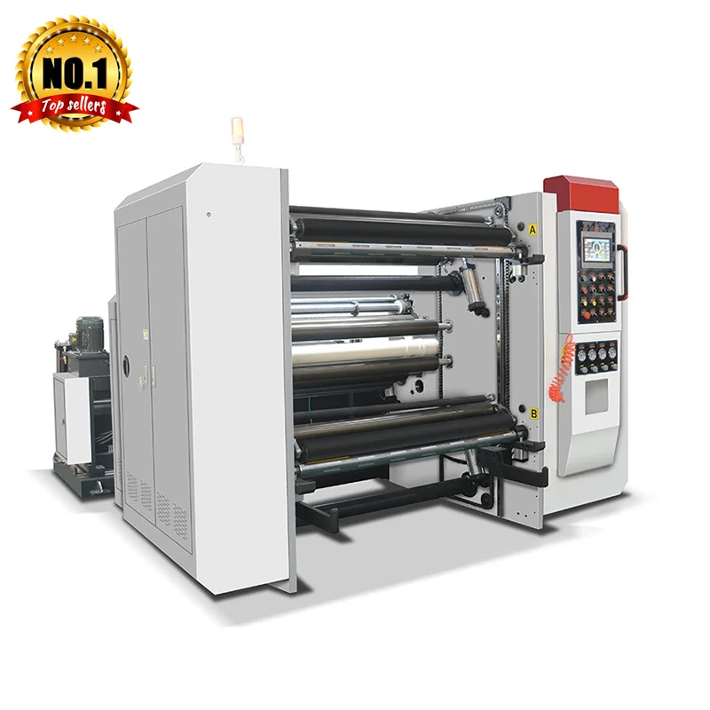 Automatic Slitter Rewinder Paper Cutting Machine Industrial Guillotine Trimmer for Kraft Paper Roll Slitting Customized Hot Sale