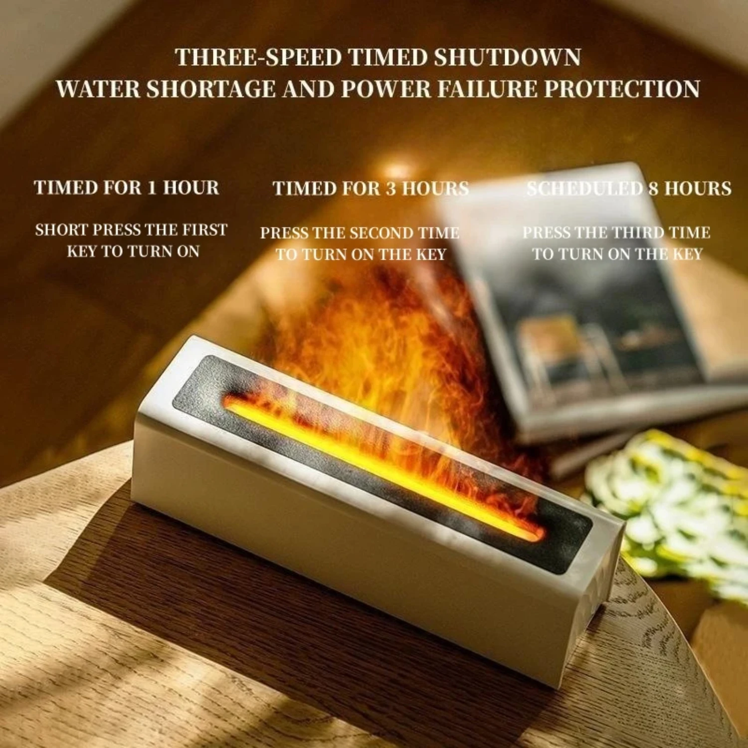 Создайте атмосферу Tranquil с помощью этого красочного и яркого увлажнителя с USB-диффузором для ароматерапии — улучшите атмосферу вашего рабочего стола