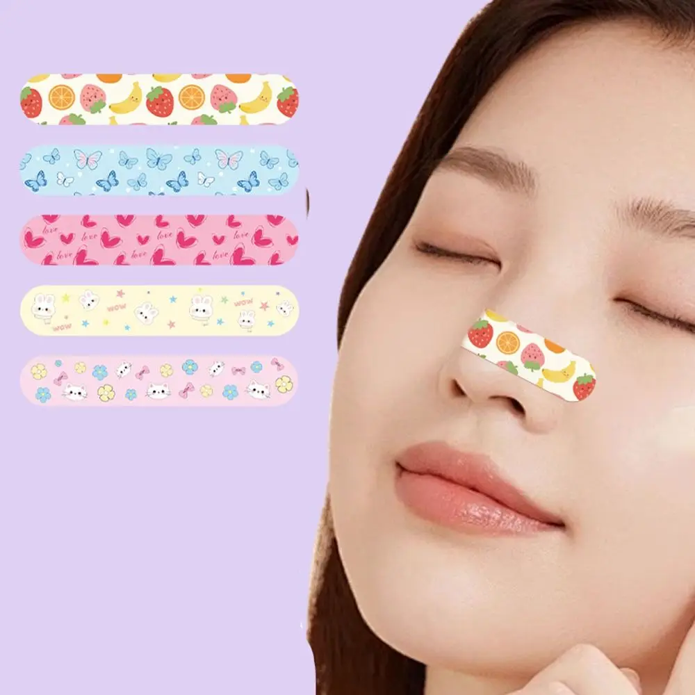 10/30/50Pcs Adjustable Nose Lifter Strips Memory Keel 16D Contour Spine Nose Shaping Sticker Flexible Shaping Cartoon