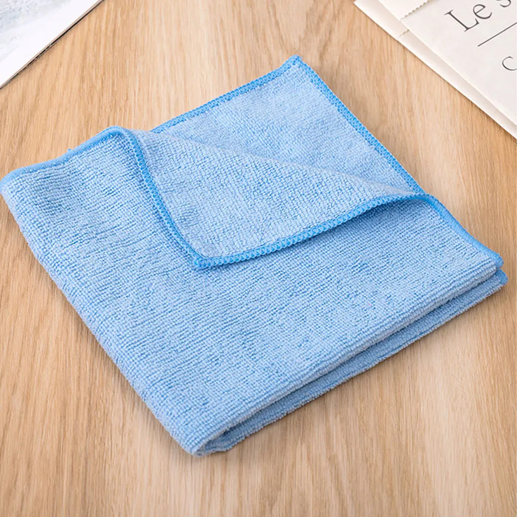 Washcloth Microfiber Cleaning Cloth Scratch-proof Rag Color Random