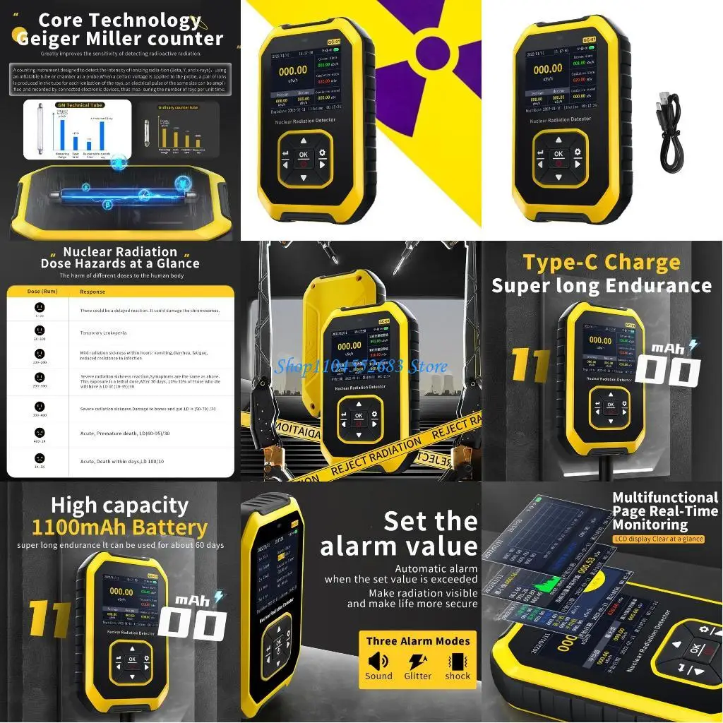 Y6GD Gauss Meter El…