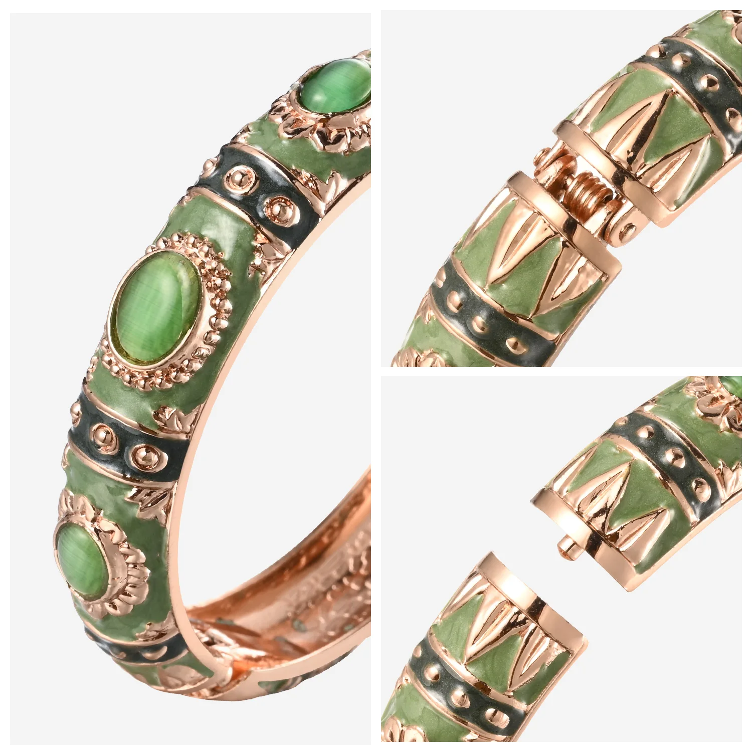 1/5 Stuks Email Armband Voor Vrouwen Armband Op Hand Cloisonne Vrouwen Hand Armbanden India Afrikaanse Sieraden Bohemian Designer Geschenken