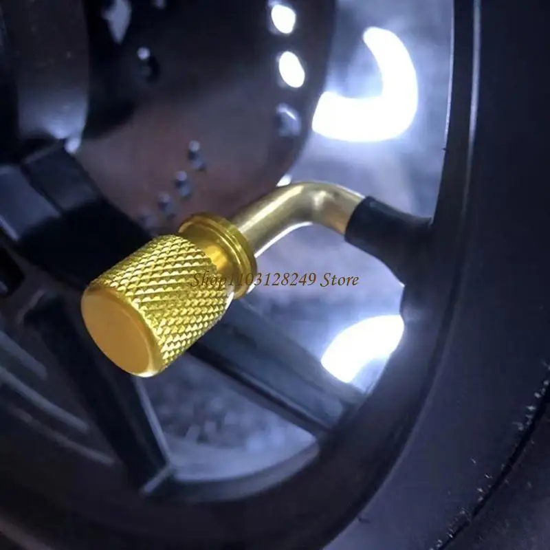 N5KD Motorcycle Wheel Valves Caps Enhancing Safety and with Simple Installation