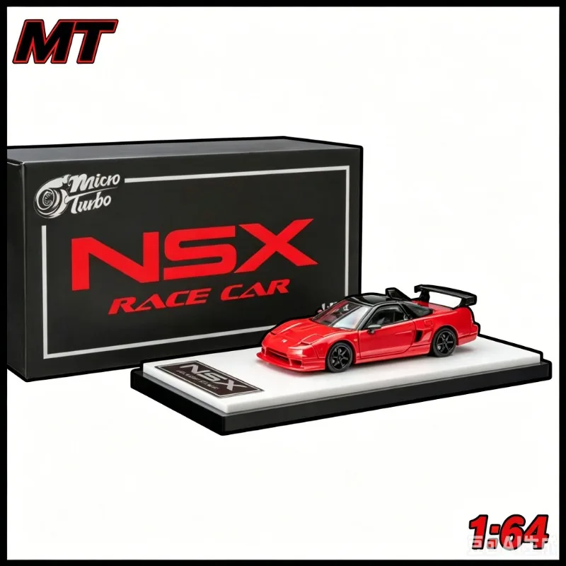modele-de-voiture-de-course-honda-nsx-mt-1-64-en-alliage-moule-sous-pression-avec-couvercle-ouvrable-et-lumieres-un-cadeau-et-souvenir-prefere-pour-les-garcons