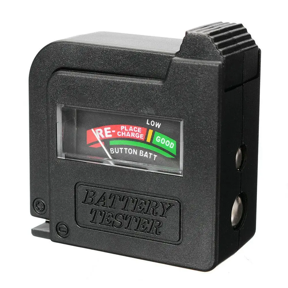 Pointer Battery Tester C D N AA AAA 9V 1.5V Button Cell Capacity Check Detector LCD Display Capacitance Diagnostic Tool Detector