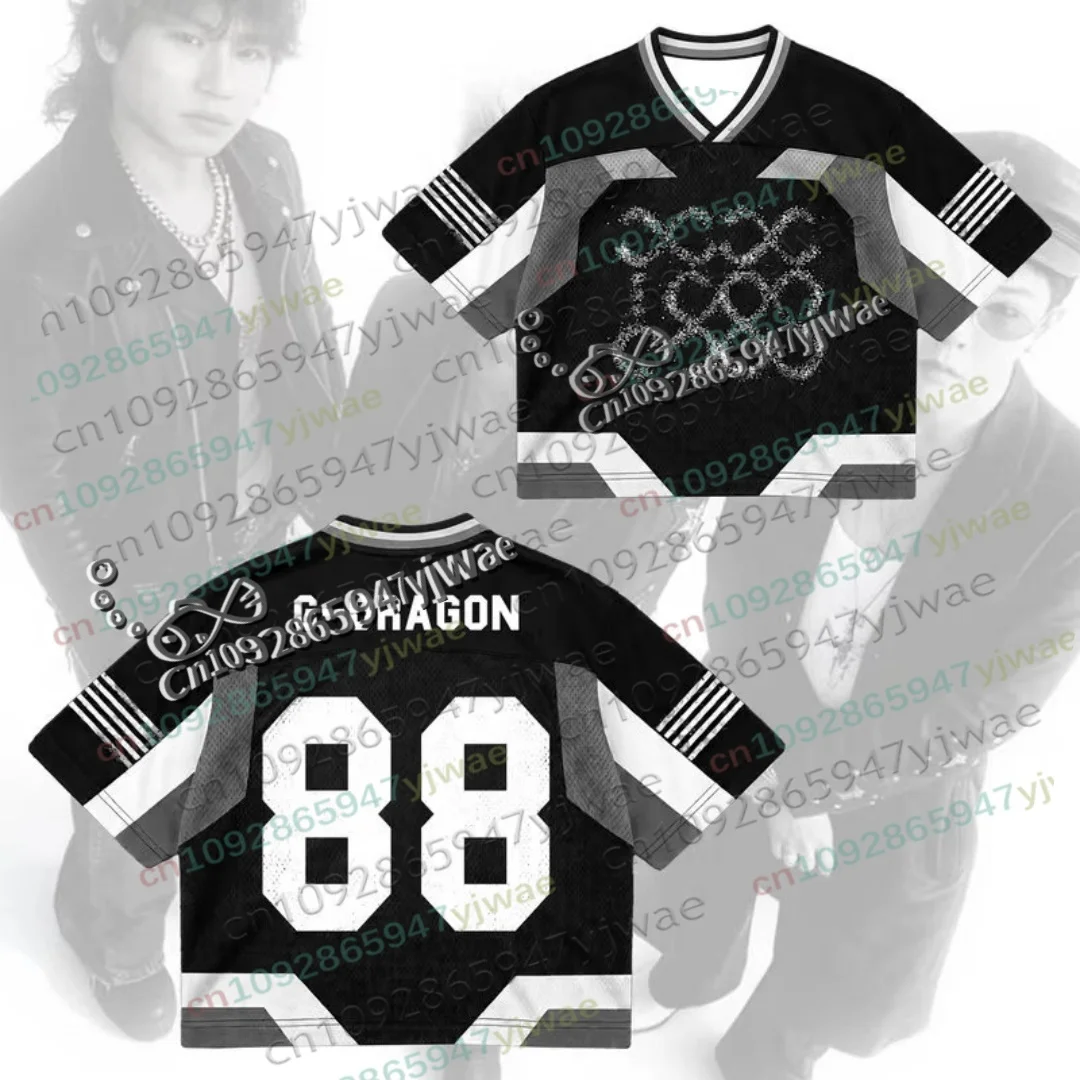 BIGBANG 20th Anniversary Vintage Wash Baumwoll-T-Shirt Kpop Konzert-Tee Unisex Fan-Geschenk G-Dragon Streetwear Herren Damen T-Shirt Tops – Detail 6
