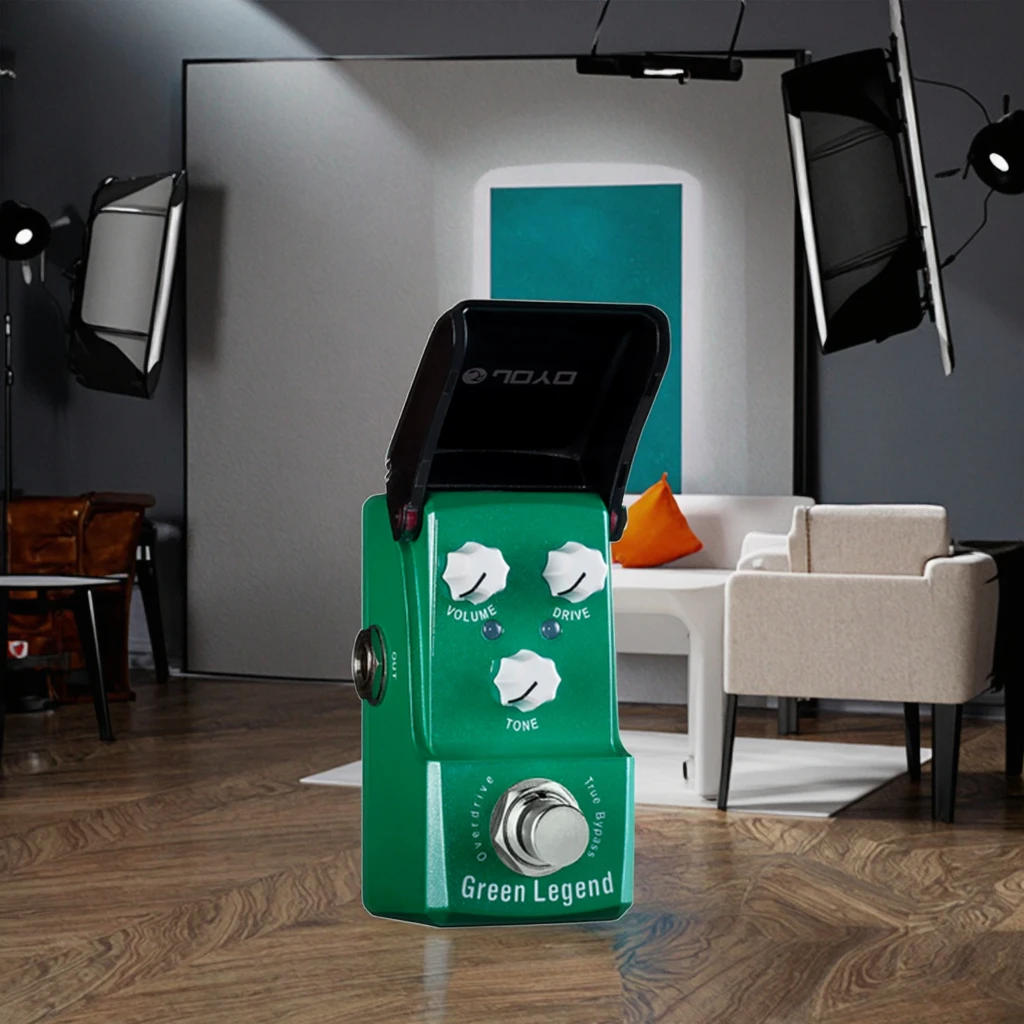 JOYO JF-319 GREENLEGEND TS Overload Sound Single Block Metal Effect Device