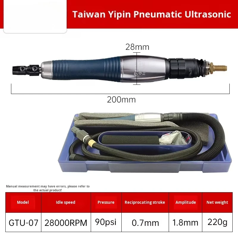 Besdia Pneumatic Ultrasonic Grinder Mainland China Yipin GTU-07 Mold Polishing Grinding Tool