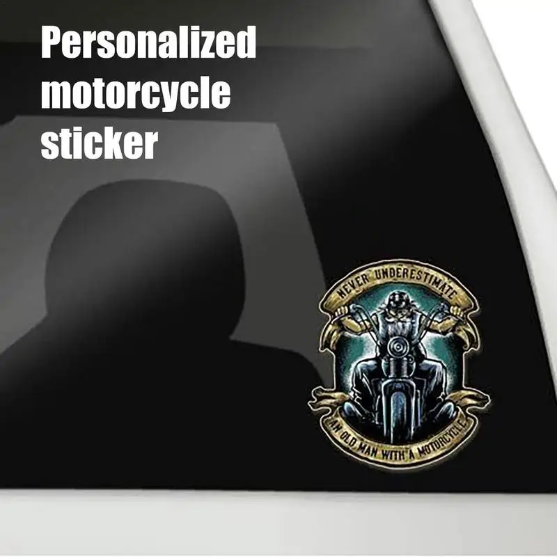 Capacetes de motocicleta adesivos de carro criativo carro reflexivo moto auto engraçado capacete decalque estilo vinil decoração acessórios do carro