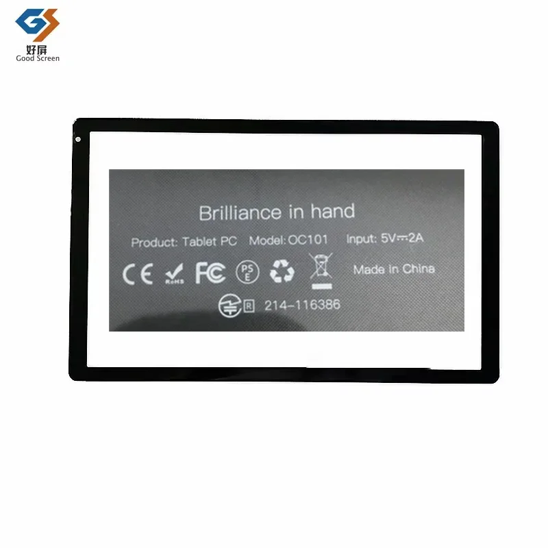 Black 10.1Inch For XCX OC101 Tablet Capacitive Touch Screen Digitizer Sensor