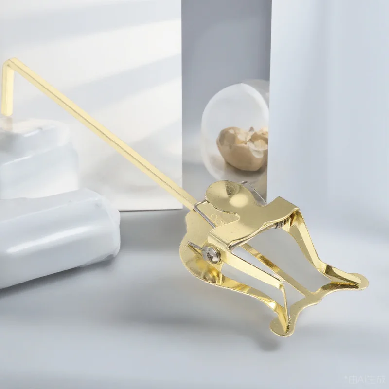 

Metal Trumpet Lyre Marching Music Book Holder Sturdy Clip No Skid Easy Install Remove Long Lasting Use Trumpet Lyre