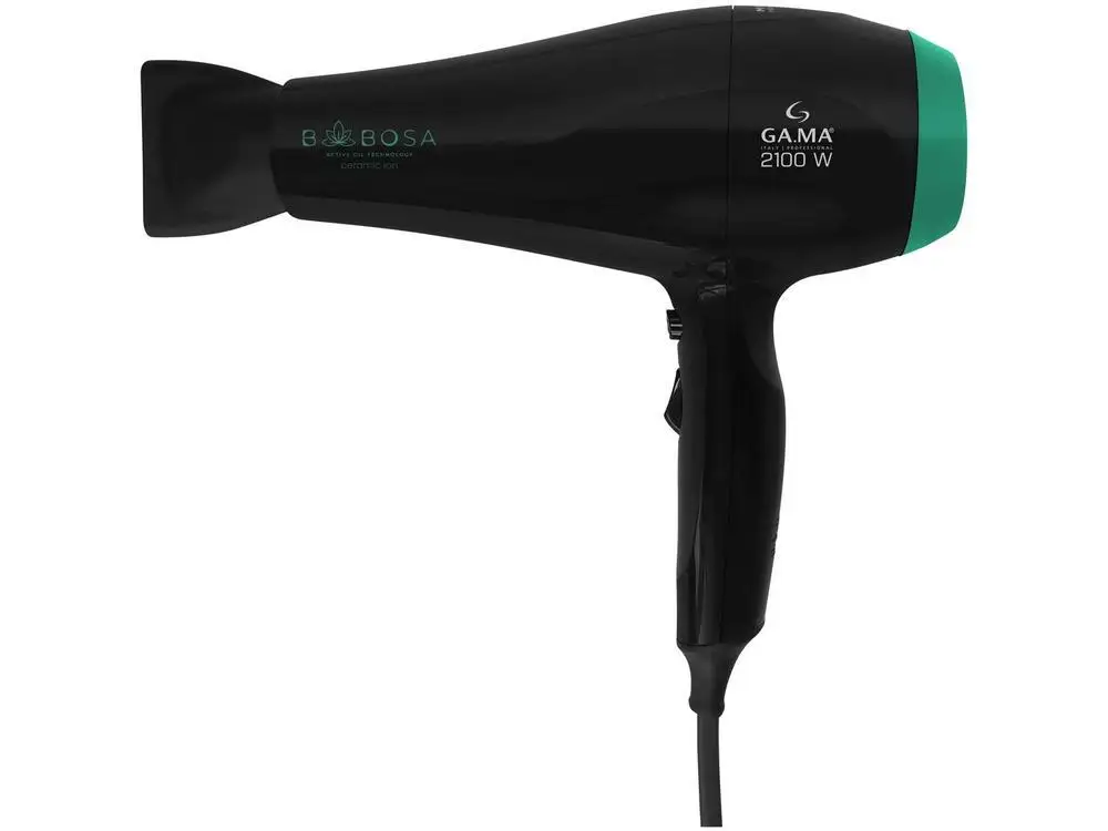 GAMA ITALY Ceramic Ion Black Hair Dryer-110V