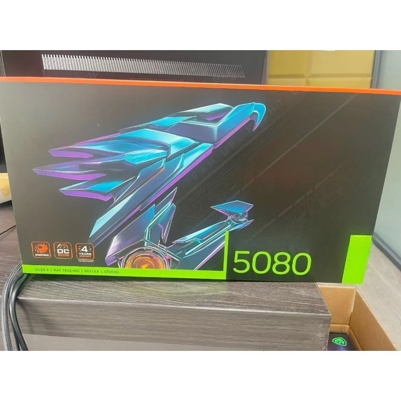 New graphics card 5080 e-sports design AI intelligent graphics card