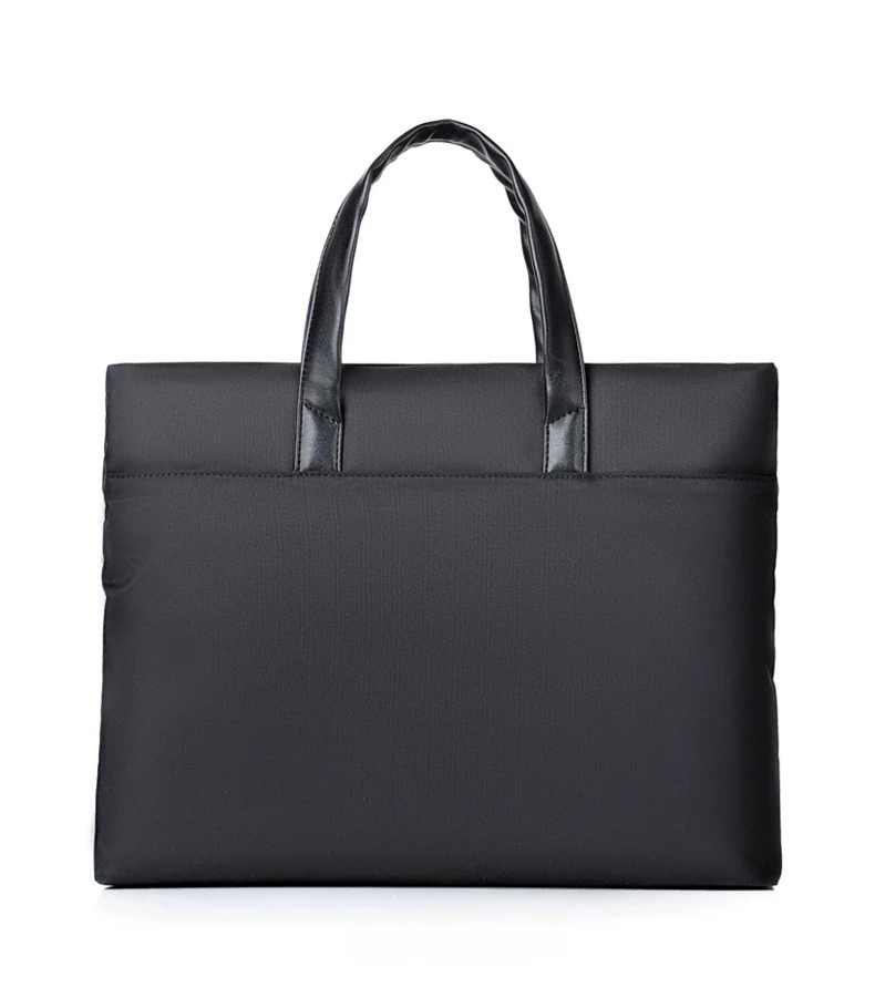Nuova borsa da uomo casual, borsa per computer da lavoro di grande capacità resistente all'usura, valigetta semplice resistente all'acqua e leggera