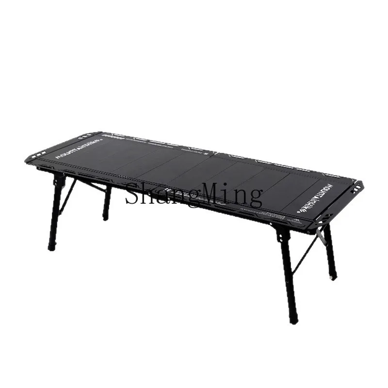 DSA outdoor portable camping picnic aluminum alloy lifting table free matching