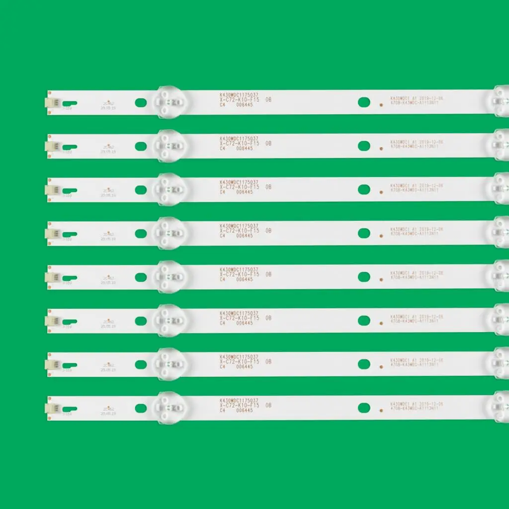 LEDストリップライト43m3083/60s le43m3570/60 le43m3579/60 daewoo u43v870vke Panasonic TX-43FR250 k430wdc1 a3 4708-k43wdc-a31n11