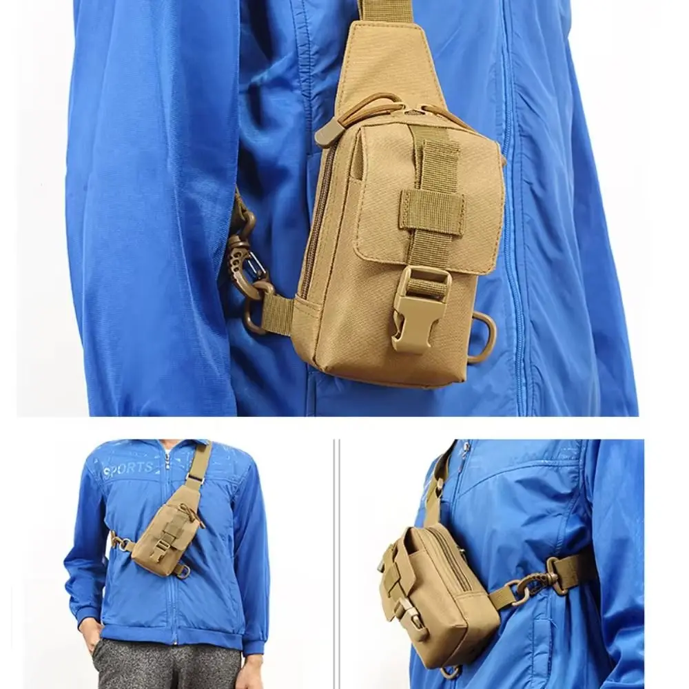 

Large Capacity Outdoor Chest Bag Adjustable Strap Waterproof Climbing Crossbody Bags Multifunctional Breathable